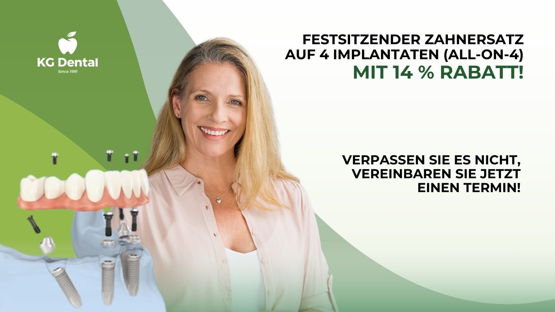 All on 4 Zahnersatz: die Wiedergeburt des Lächelns  