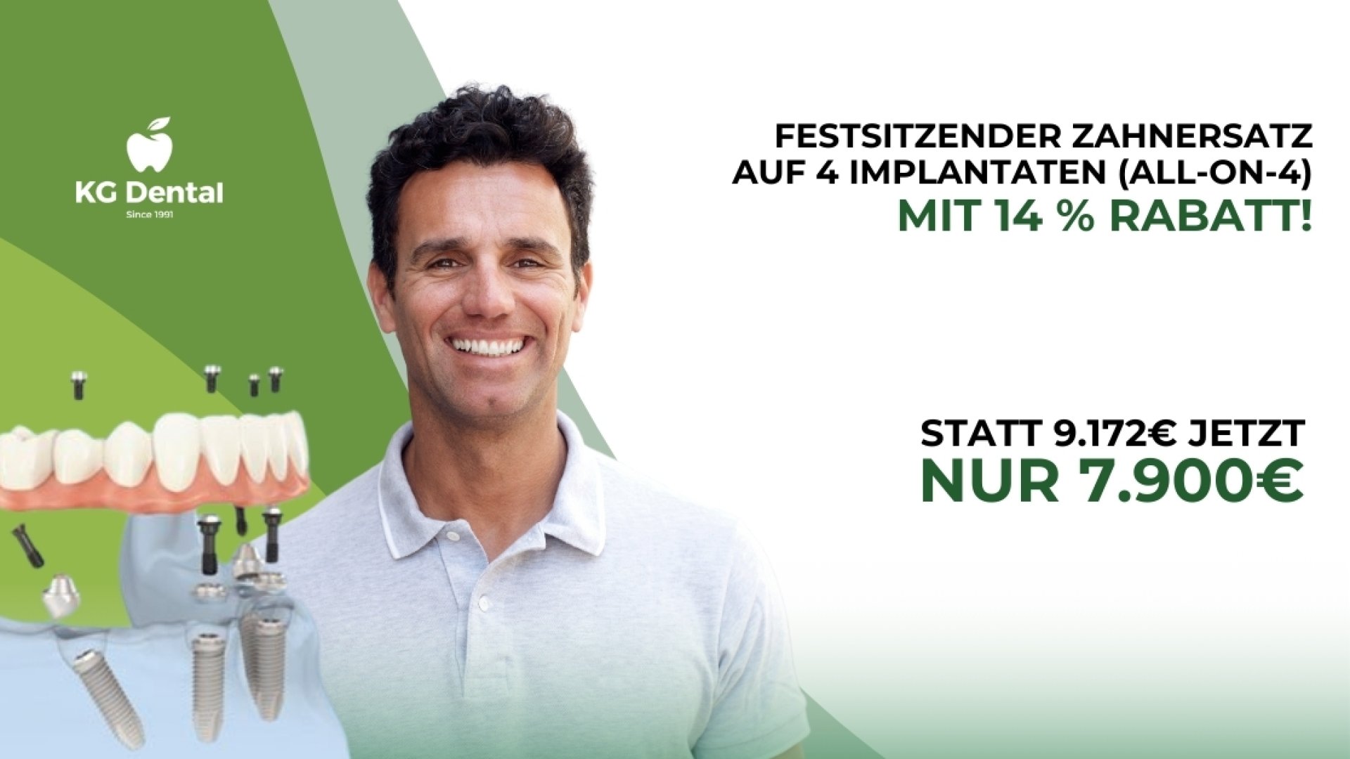 All on 4 Zahnersatz: die Wiedergeburt des Lächelns  